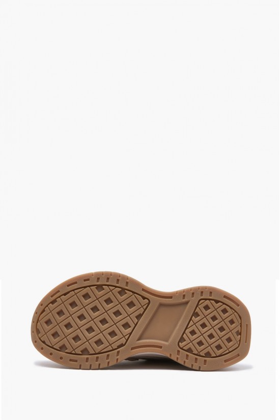 Γυναικείο χακί sneakers - Emanuelle Vee 452P-504-10