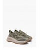 Γυναικείο χακί sneakers - Emanuelle Vee 452P-504-10