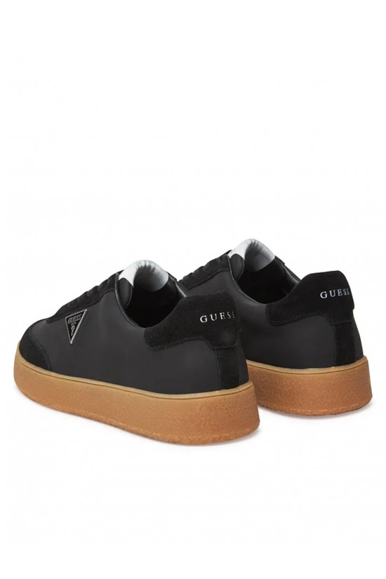 Ανδρικό μαύρο sneakers - Guess FMTWIMLEA12
