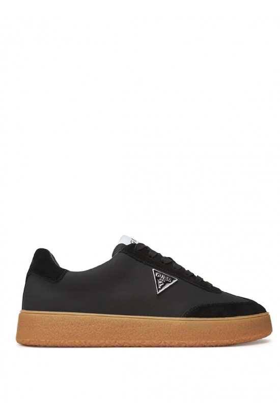Ανδρικό μαύρο sneakers - Guess FMTWIMLEA12