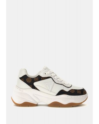 Γυναικεία λευκά sneakers με λογότυπο - Guess Hapyy FLTHPYFAL12 Γυναικεία λευκά sneakers με λογότυπο - Guess Hapyy FLTHPYFAL12