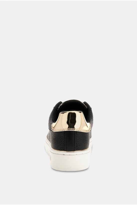 Γυναικεία μαύρα sneakers με ανάγλυφο λογότυπο - Guess Beckie FL5BEKFAL12 Γυναικεία μαύρα sneakers με ανάγλυφο λογότυπο - Guess Beckie FL5BEKFAL12