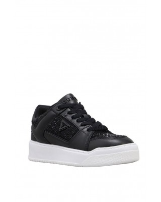 Γυναικεία μαύρα sneakers με στρας - Guess FLTDL2LEA12 Γυναικεία μαύρα sneakers με στρας - Guess FLTDL2LEA12