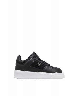 Γυναικεία μαύρα sneakers με στρας - Guess FLTDL2LEA12 Γυναικεία μαύρα sneakers με στρας - Guess FLTDL2LEA12