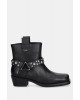 Γυναικείο μαύρο δερμάτινο cowboy μποτάκι - Liu Jo 2F5047P0102 Γυναικείο μαύρο δερμάτινο cowboy μποτάκι - Liu Jo 2F5047P0102