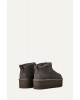 Γυναικεία ανθρακί μποτάκια - Ugg Classic Ultra Mini Platforms W/1135092 Γυναικεία ανθρακί μποτάκια - Ugg Classic Ultra Mini Platforms W/1135092