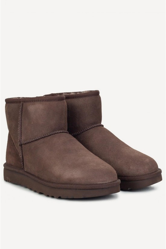 Γυναικεία καφέ μποτάκια - Ugg Classic Mini II W/1016222