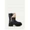 Γυναικεία μαύρη δερμάτινη μπότα - UGG Esmee Leather Boot W/1172590