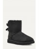 Γυναικεία μαύρα μποτάκια με φιόγκο - Ugg Mini Bailey Bow II W/1016501 Γυναικεία μαύρα μποτάκια με φιόγκο - Ugg Mini Bailey Bow II W/1016501