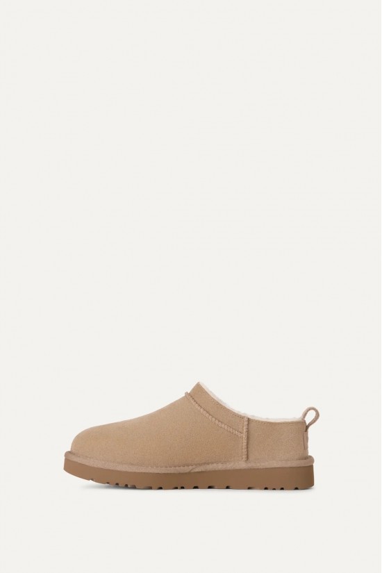 Γυναικεία μπεζ μποτάκια - Ugg Classic Micro Boots Sand W/1173891
