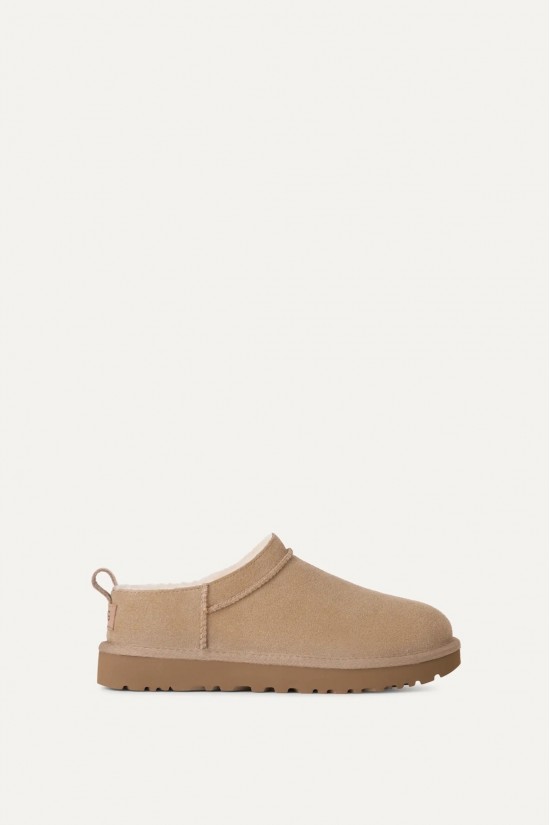 Γυναικεία μπεζ μποτάκια - Ugg Classic Micro Boots Sand W/1173891