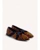 Γυναικείες δερμάτινες μπαλαρίνες animal print - Gioseppo Milaca 76867