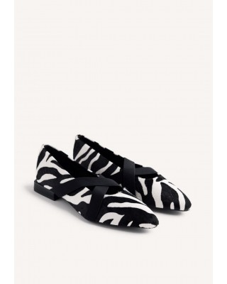 Γυναικείες μαύρες δερμάτινες μπαλαρίνες animal print - Gioseppo Milaca 76867 Γυναικείες μαύρες δερμάτινες μπαλαρίνες animal print - Gioseppo Milaca 76867