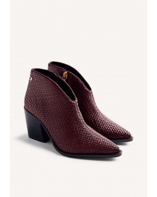 Γυναικείο δερμάτινο μπορντό μποτάκι - Gioseppo Erhard 77014 Γυναικείο δερμάτινο μπορντό μποτάκι - Gioseppo Erhard 77014