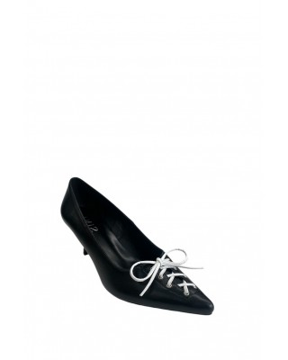 Γυναικεία χαμηλή δερμάτινη γόβα - Iris Lunaria