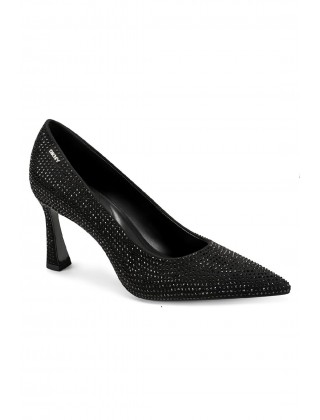 Γυναικεία μαύρη γόβα με στράς - DKNY Charmaine K4674082