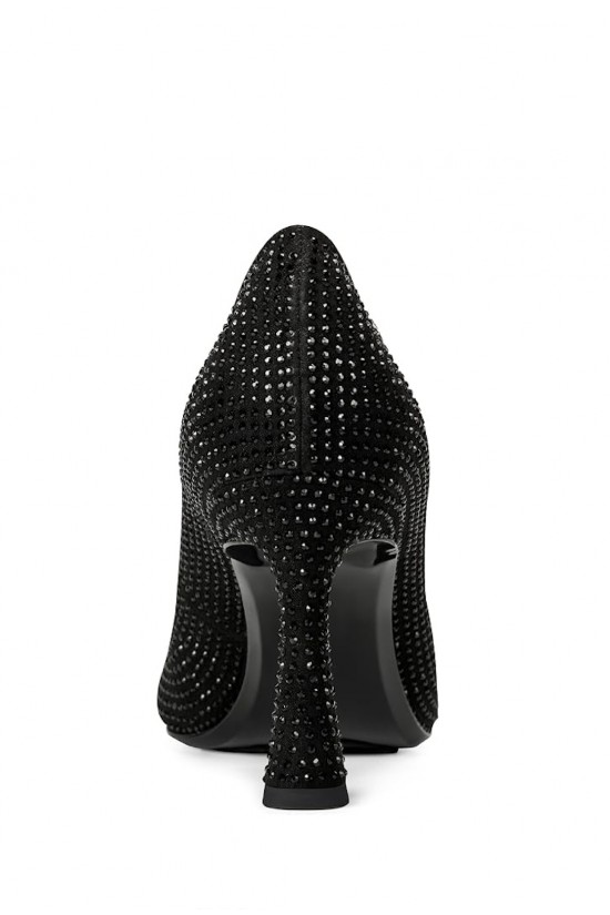 Γυναικεία μαύρη γόβα με στράς - DKNY Charmaine K4674082 Γυναικεία μαύρη γόβα με στράς - DKNY Charmaine K4674082