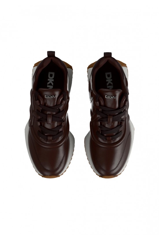 Γυναικείο μπορντό sneakers - DKNY NIx Sangria K4644005 Γυναικείο μπορντό sneakers - DKNY NIx Sangria K4644005