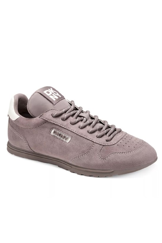Γυναικείο μωβ χαμηλό suede sneakers - DKNY Amanda K3615045 Γυναικείο μωβ χαμηλό suede sneakers - DKNY Amanda K3615045