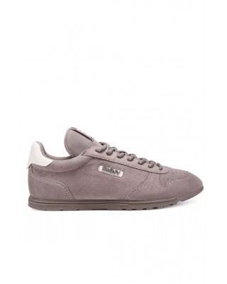 Γυναικείο μωβ χαμηλό suede sneakers - DKNY Amanda K3615045