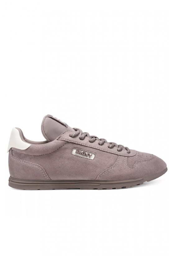 Γυναικείο μωβ χαμηλό suede sneakers - DKNY Amanda K3615045 Γυναικείο μωβ χαμηλό suede sneakers - DKNY Amanda K3615045