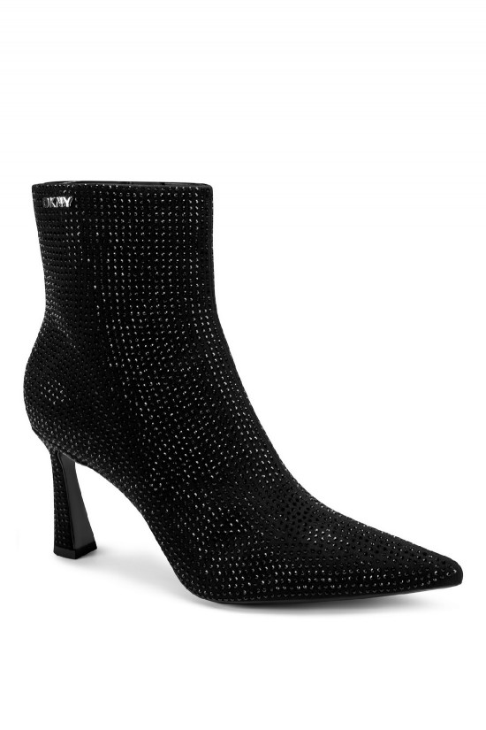 Γυναικείο μαύρο μποτάκι με στρας - DKNY Cayden K4606697