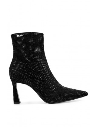 Γυναικείο μαύρο μποτάκι με στρας - DKNY Cayden K4606697