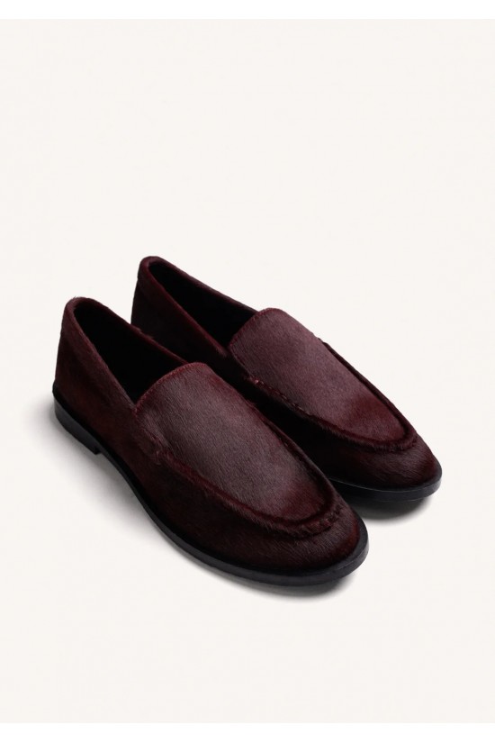 Γυναικεία δερμάτινα μπορντό loafers - Gioseppo 80770 Γυναικεία δερμάτινα μπορντό loafers - Gioseppo 80770