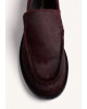 Γυναικεία δερμάτινα μπορντό loafers - Gioseppo 80770 Γυναικεία δερμάτινα μπορντό loafers - Gioseppo 80770