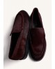 Γυναικεία δερμάτινα μπορντό loafers - Gioseppo 80770 Γυναικεία δερμάτινα μπορντό loafers - Gioseppo 80770