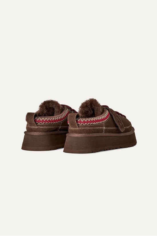 Γυναικεία καφέ σκούρο παντόφλα - Ugg Heritage Lace Up BCDR W/1180361 Γυναικεία καφέ σκούρο παντόφλα - Ugg Heritage Lace Up BCDR W/1180361