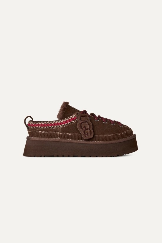 Γυναικεία καφέ σκούρο παντόφλα - Ugg Heritage Lace Up BCDR W/1180361 Γυναικεία καφέ σκούρο παντόφλα - Ugg Heritage Lace Up BCDR W/1180361