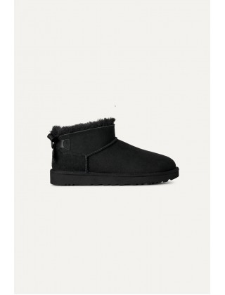 Γυναικεία μαύρα μποτάκια - Ugg Ultra mini Bailey Bow W/1185491