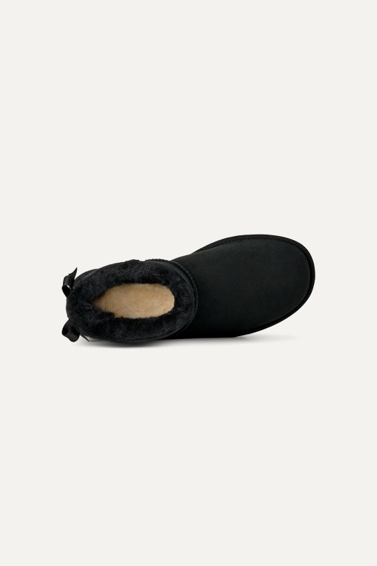 Γυναικεία μαύρα μποτάκια - Ugg Ultra mini Bailey Bow W/1185491