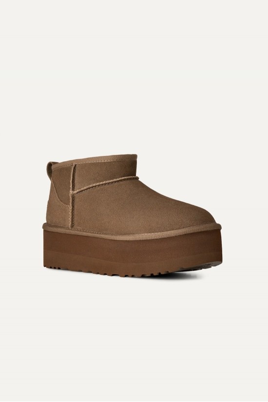 Γυναικεία μπρονζέ μποτάκια - Ugg Classic Ultra Mini Platforms W/1135092 LBNZ Γυναικεία μπρονζέ μποτάκια - Ugg Classic Ultra Mini Platforms W/1135092 LBNZ
