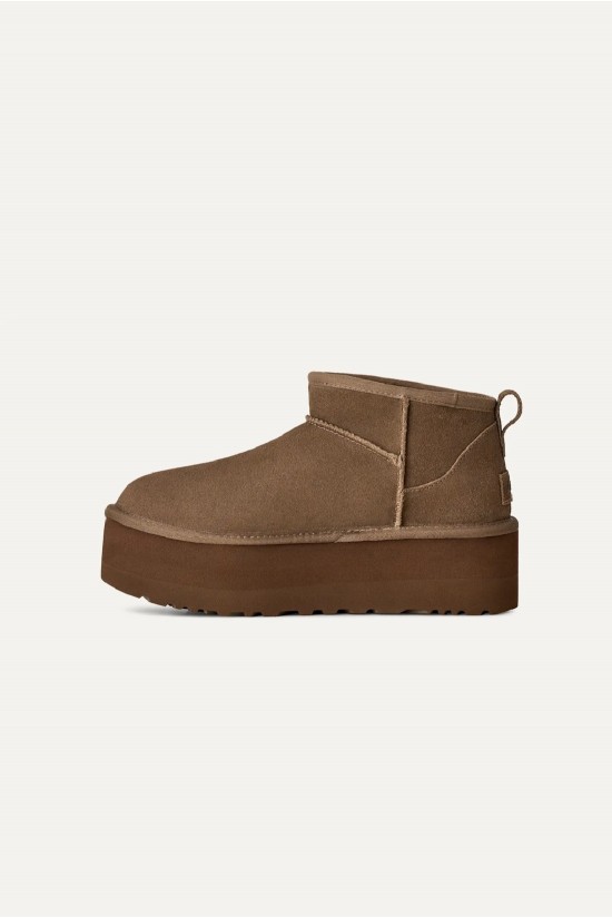 Γυναικεία μπρονζέ μποτάκια - Ugg Classic Ultra Mini Platforms W/1135092 LBNZ Γυναικεία μπρονζέ μποτάκια - Ugg Classic Ultra Mini Platforms W/1135092 LBNZ