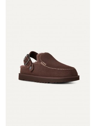 Γυναικεία σκούρο καφέ clogs - Ugg Evelina Clog BCDR W/1180251