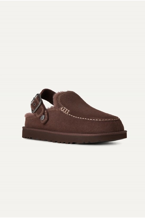 Γυναικεία σκούρο καφέ clogs - Ugg Evelina Clog BCDR W/1180251 Γυναικεία σκούρο καφέ clogs - Ugg Evelina Clog BCDR W/1180251
