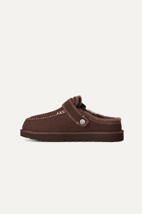 Γυναικεία σκούρο καφέ clogs - Ugg Evelina Clog BCDR W/1180251 Γυναικεία σκούρο καφέ clogs - Ugg Evelina Clog BCDR W/1180251