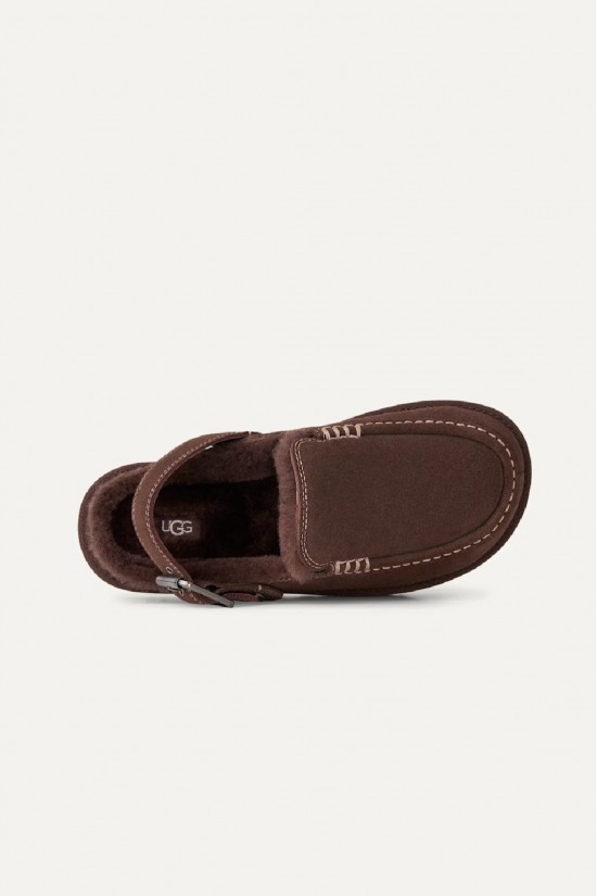 Γυναικεία σκούρο καφέ clogs - Ugg Evelina Clog BCDR W/1180251 Γυναικεία σκούρο καφέ clogs - Ugg Evelina Clog BCDR W/1180251
