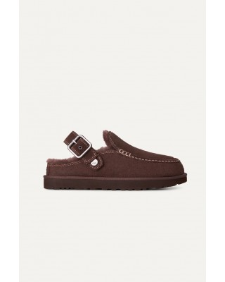 Γυναικεία σκούρο καφέ clogs - Ugg Evelina Clog BCDR W/1180251