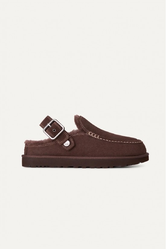 Γυναικεία σκούρο καφέ clogs - Ugg Evelina Clog BCDR W/1180251 Γυναικεία σκούρο καφέ clogs - Ugg Evelina Clog BCDR W/1180251