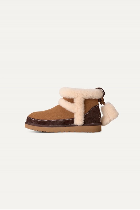 Γυναικεία ταμπά μποτάκια - Ugg classic mini heritage boot W/1180434