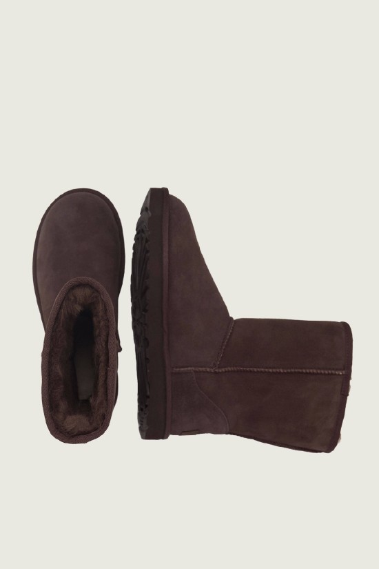 Γυναικείες σκούρο καφέ μπότες - Ugg Classic Short II W/1016223 DDC Γυναικείες σκούρο καφέ μπότες - Ugg Classic Short II W/1016223 DDC