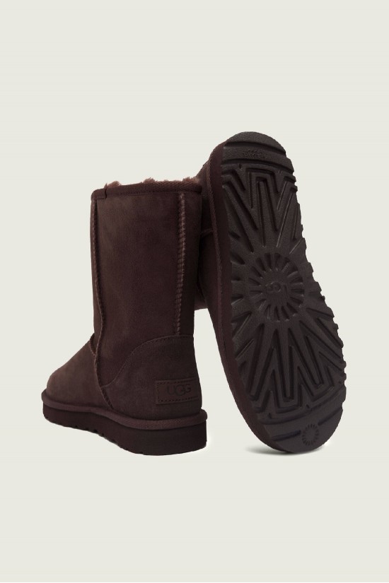 Γυναικείες σκούρο καφέ μπότες - Ugg Classic Short II W/1016223 DDC Γυναικείες σκούρο καφέ μπότες - Ugg Classic Short II W/1016223 DDC