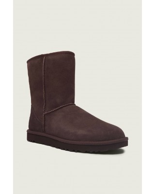 Γυναικείες σκούρο καφέ μπότες - Ugg Classic Short II W/1016223 DDC