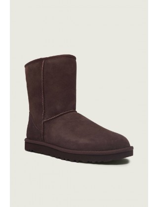 Γυναικείες σκούρο καφέ μπότες - Ugg Classic Short II W/1016223 DDC