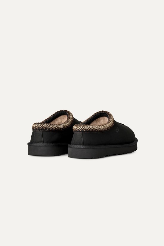 Γυναικείες μαύρες δερμάτινες παντόφλες - Ugg Tasman Nubuck W/1184353 Γυναικείες μαύρες δερμάτινες παντόφλες - Ugg Tasman Nubuck W/1184353