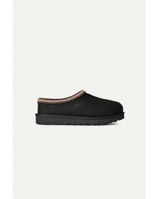 Γυναικείες μαύρες δερμάτινες παντόφλες - Ugg Tasman Nubuck W/1184353