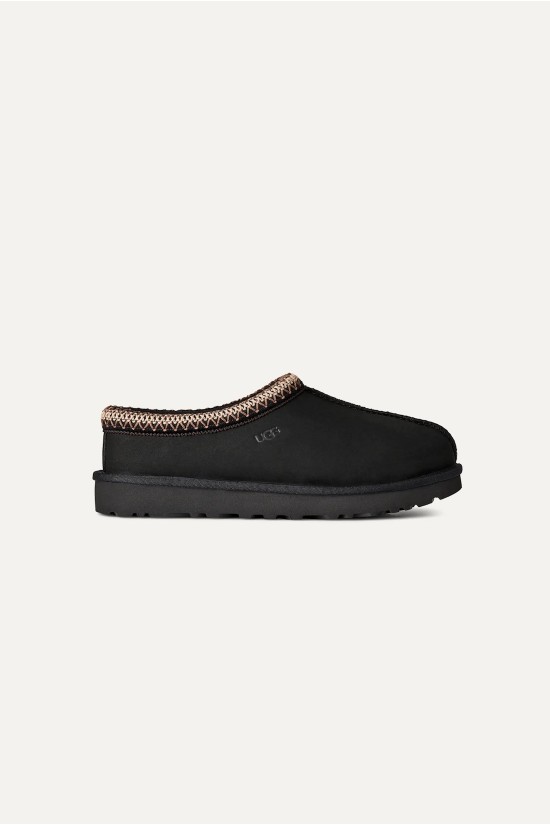 Γυναικείες μαύρες δερμάτινες παντόφλες - Ugg Tasman Nubuck W/1184353 Γυναικείες μαύρες δερμάτινες παντόφλες - Ugg Tasman Nubuck W/1184353